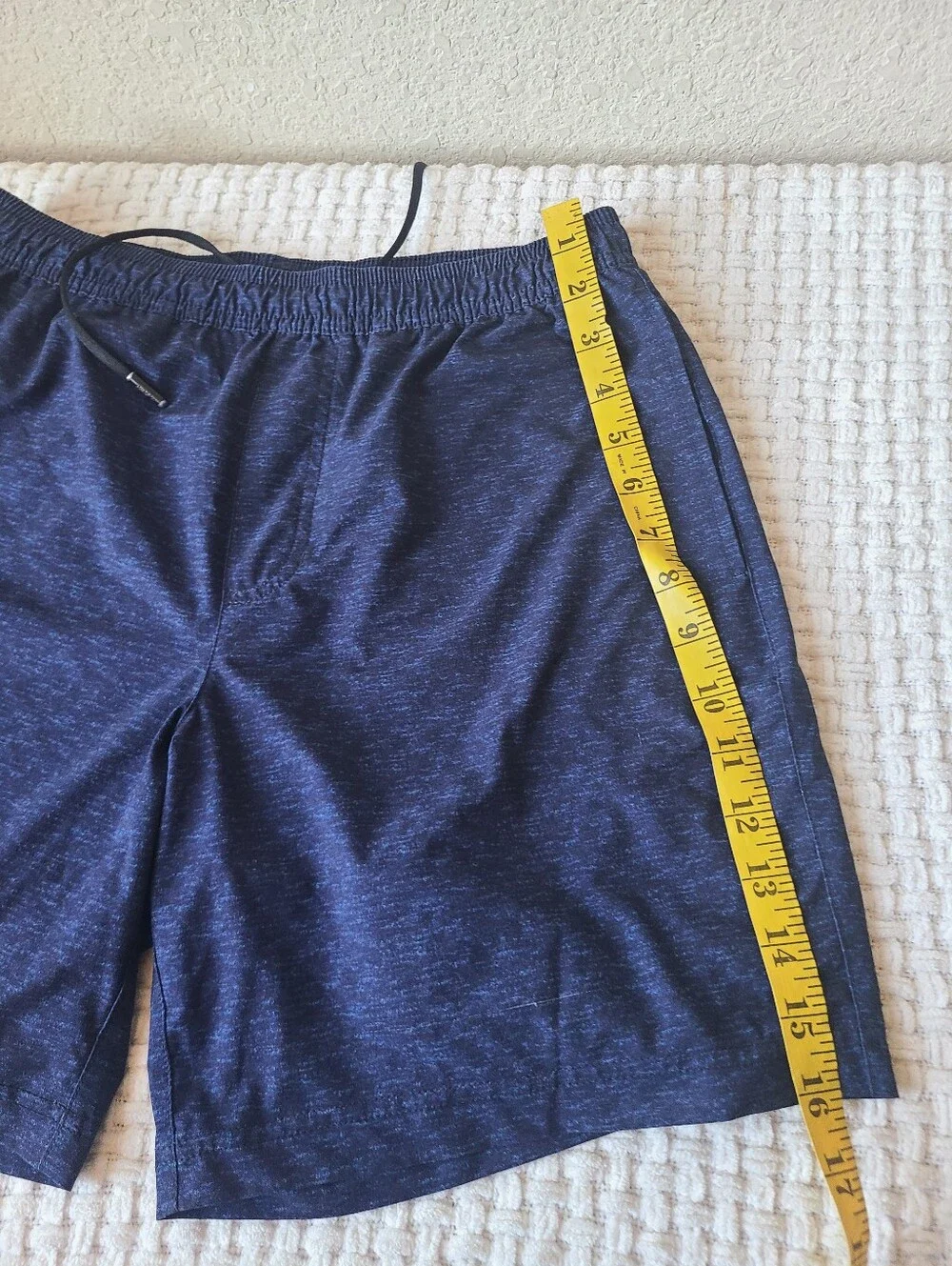 Chubbies Men's Athletic Drawstring Shorts Navy Men's Size M